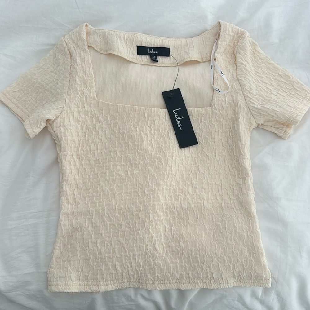 Lulus white top